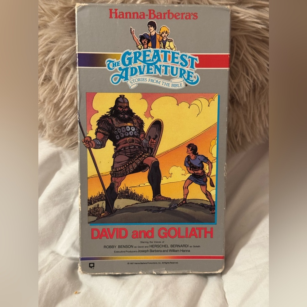 David and Goliath - Hanna-Barbera Greatest Adventures Stories From The Bible VHS